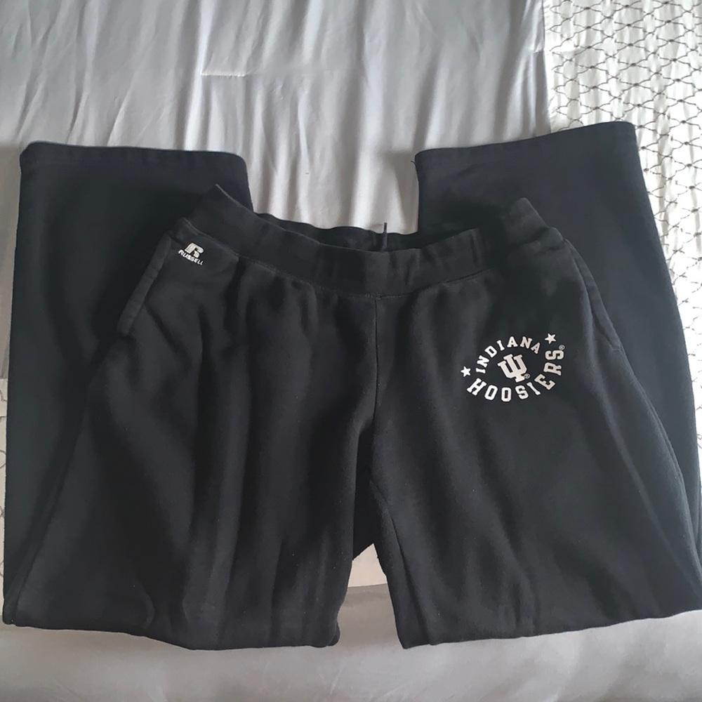 Black IU Sweatpants